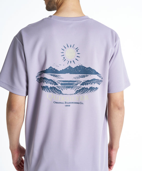 QUIKSILVER メンズ NEON BLUES ST Tシャツ 【2026年秋冬モデル】 PUR / XL