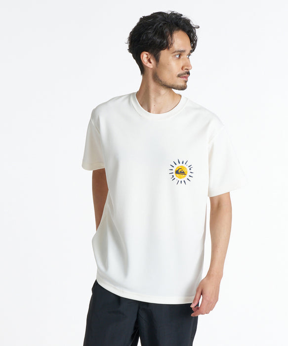 QUIKSILVER メンズ NEON BLUES ST Tシャツ 【2026年秋冬モデル】 WHT / XL