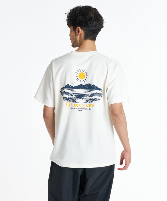 QUIKSILVER メンズ NEON BLUES ST Tシャツ 【2026年秋冬モデル】 WHT / XL
