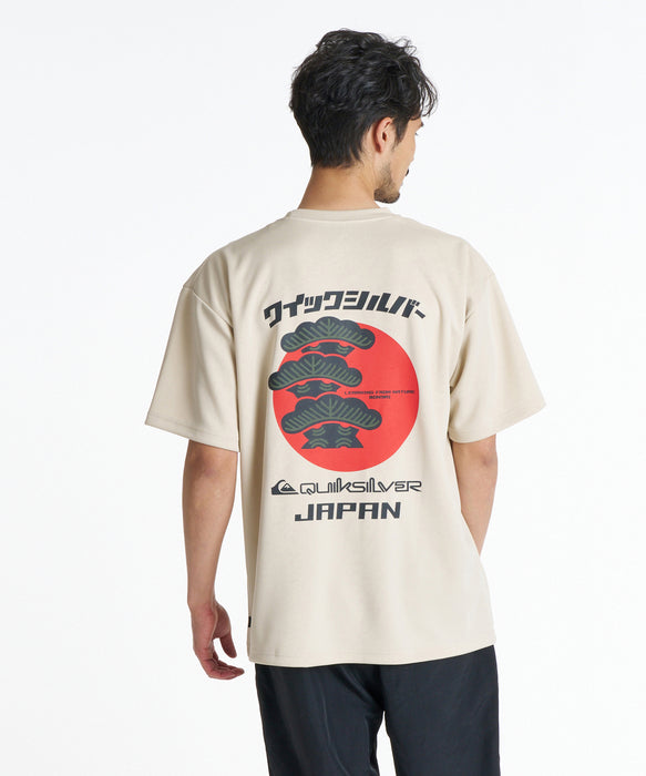 QUIKSILVER メンズ JAPAN REGIONAL QS BONSAI ST Tシャツ 【2026年秋冬モデル】 BGE / XL