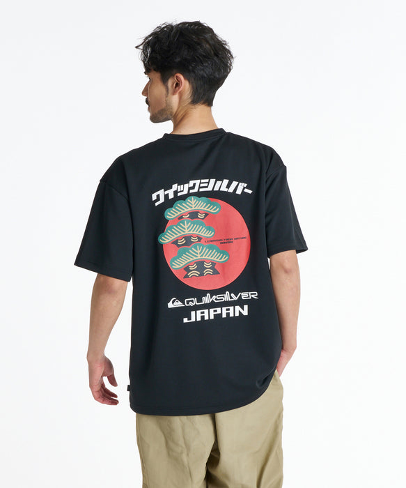 QUIKSILVER メンズ JAPAN REGIONAL QS BONSAI ST Tシャツ 【2026年秋冬モデル】 BLK / XL