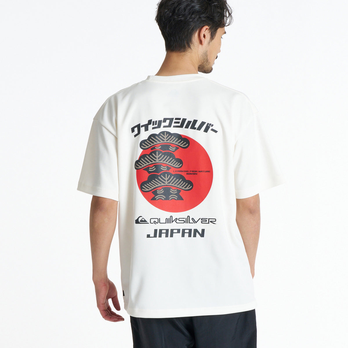 QUIKSILVER メンズ JAPAN REGIONAL QS BONSAI ST Tシャツ 吸汗速乾