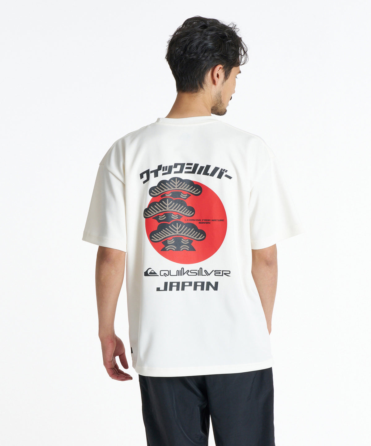 QUIKSILVER メンズ JAPAN REGIONAL QS BONSAI ST Tシャツ 吸汗速乾