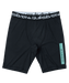 QUIKSILVER メンズ DRYMESH INNER SHORT MID ラッシュレギンス 【2026年夏モデル】 BLK2 / XL