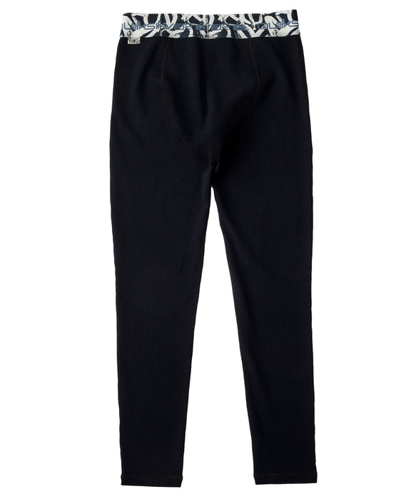 QUIKSILVER メンズ GINGER HEAT WAFFLE LEGGINGS インナー 【2026年秋冬モデル】 BLK / XL