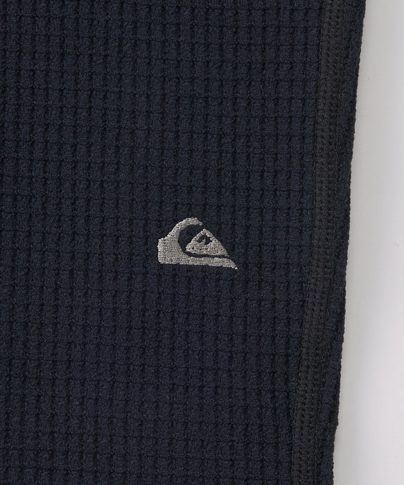 QUIKSILVER メンズ GINGER HEAT WAFFLE LEGGINGS インナー 【2026年秋冬モデル】 BLK / XL