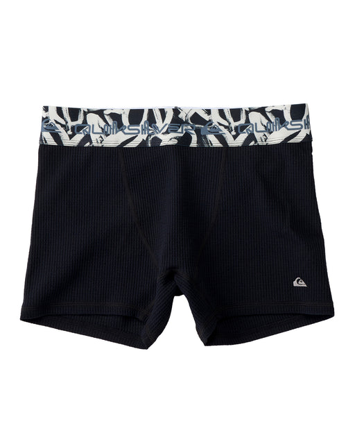QUIKSILVER メンズ GINGER HEAT WAFFLE BOXER PANT インナー 【2026年秋冬モデル】 BLK1 / XL