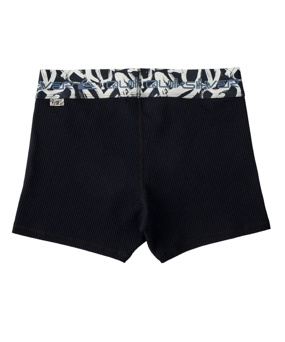 QUIKSILVER メンズ GINGER HEAT WAFFLE BOXER PANT インナー 【2026年秋冬モデル】 BLK1 / XL