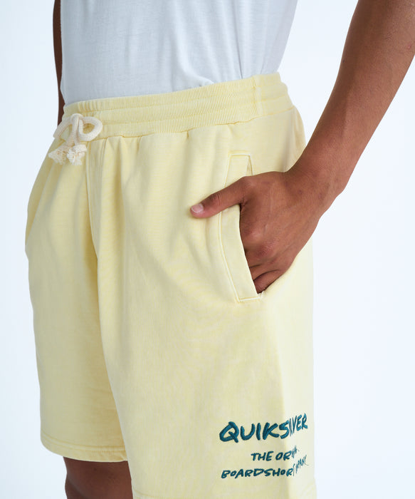 QUIKSILVER メンズ PG HAND DRAWN SWEAT  ショートパンツ 【2026年春夏モデル】 LYW / XL