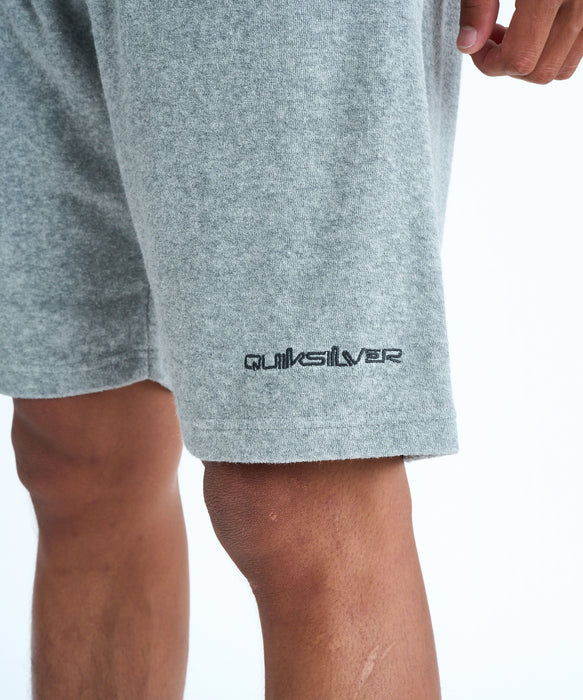 QUIKSILVER メンズ PG PILE WASH SHORTS ショートパンツ 【2026年春夏モデル】 HTR / XL