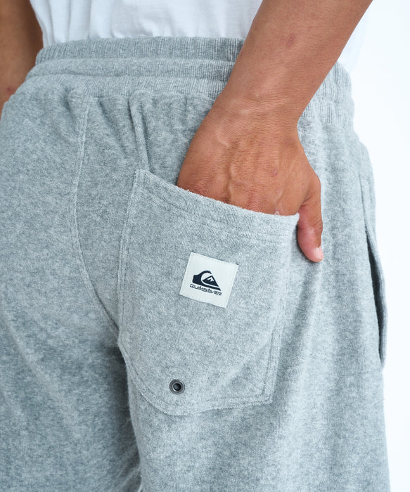 QUIKSILVER メンズ PG PILE WASH SHORTS ショートパンツ 【2026年春夏モデル】 HTR / XL
