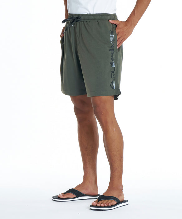 QUIKSILVER メンズ MW SIDE LOGO SHORTS ショートパンツ 【2026年夏モデル】 OLV / XL