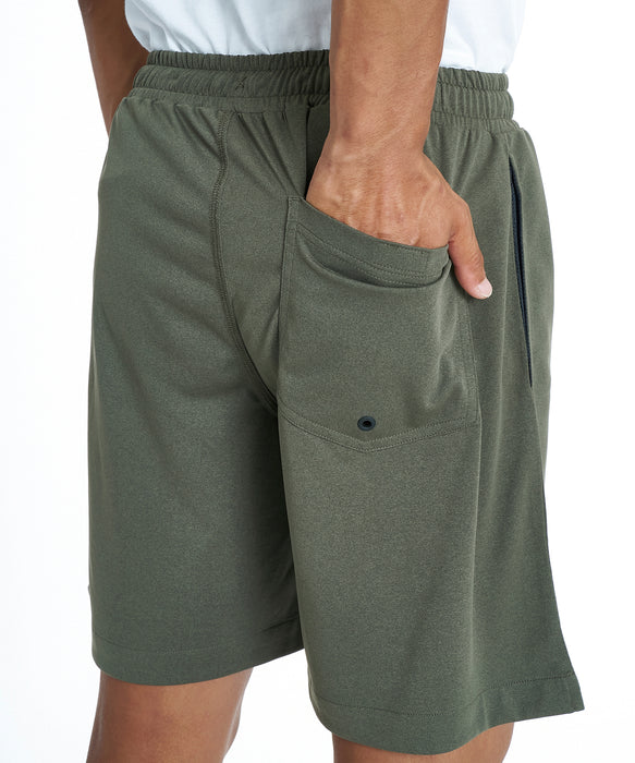 QUIKSILVER メンズ MW SIDE LOGO SHORTS ショートパンツ 【2026年夏モデル】 OLV / XL
