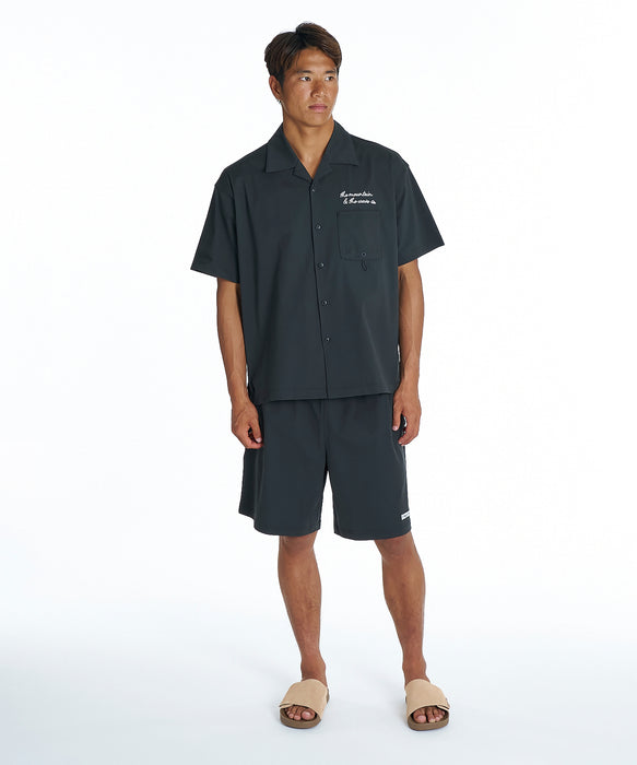 QUIKSILVER メンズ SIGN BAGGY SHORTS ショートパンツ 【2026年夏モデル】 BLK / XL