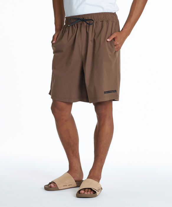 QUIKSILVER メンズ SIGN BAGGY SHORTS ショートパンツ 【2026年夏モデル】 BRN1 / XL