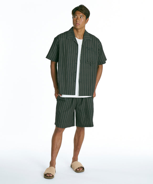 QUIKSILVER メンズ SIGN BAGGY SHORTS ショートパンツ 接触冷感 速乾