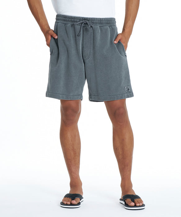 QUIKSILVER メンズ DNA BUBBLE SWEAT SHORTS ショートパンツ 【2026年夏モデル】 BLK / XL