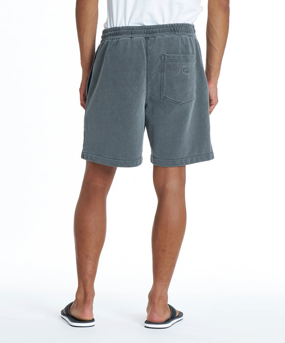 QUIKSILVER メンズ DNA BUBBLE SWEAT SHORTS ショートパンツ 【2026年夏モデル】 BLK / XL