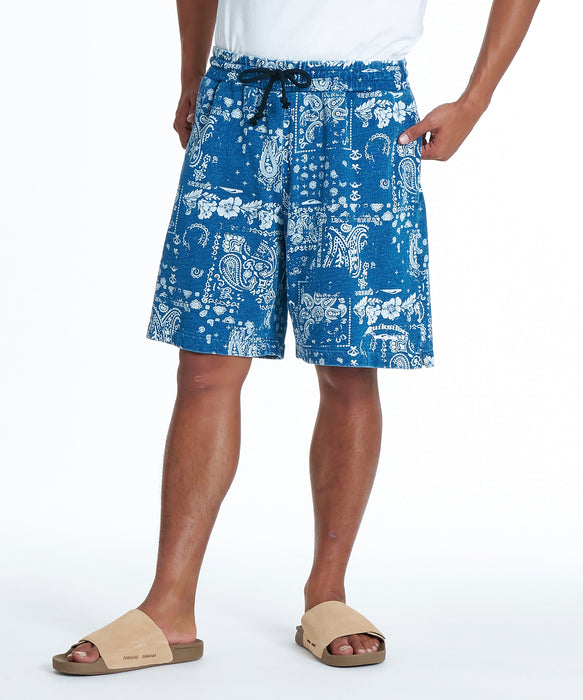QUIKSILVER メンズ MERCURY PAISLEY BAGGY SWEAT SHORTS ショートパンツ 【2026年夏モデル】 IND / XL