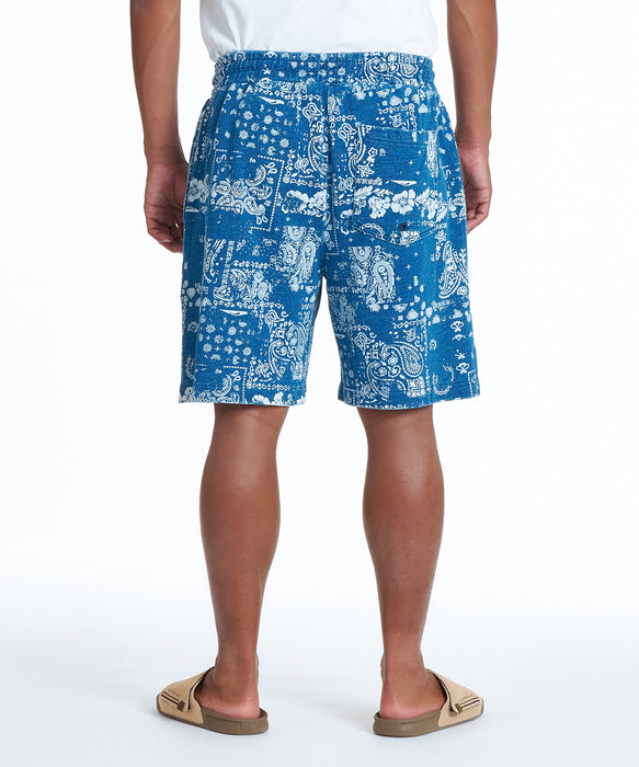 QUIKSILVER メンズ MERCURY PAISLEY BAGGY SWEAT SHORTS ショートパンツ 【2026年夏モデル】 IND / XL