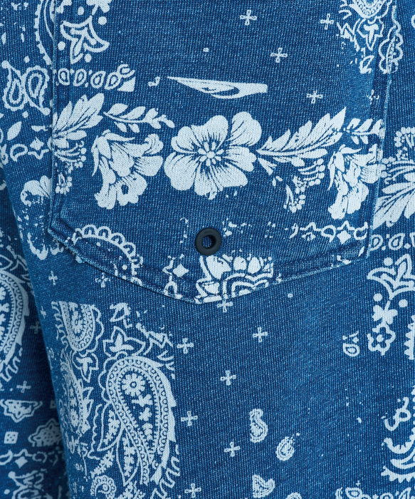QUIKSILVER メンズ MERCURY PAISLEY BAGGY SWEAT SHORTS ショートパンツ 【2026年夏モデル】 IND / XL