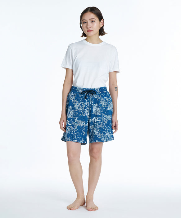 QUIKSILVER メンズ MERCURY PAISLEY BAGGY SWEAT SHORTS ショートパンツ 【2026年夏モデル】 IND / XL