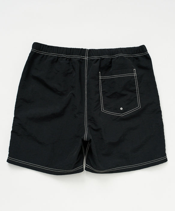 【BLACK】シュリンク ナイロン ショートパンツ UNITED ARROWS LTD. OUTLET｜シュリンク ナイロン ショートパンツ