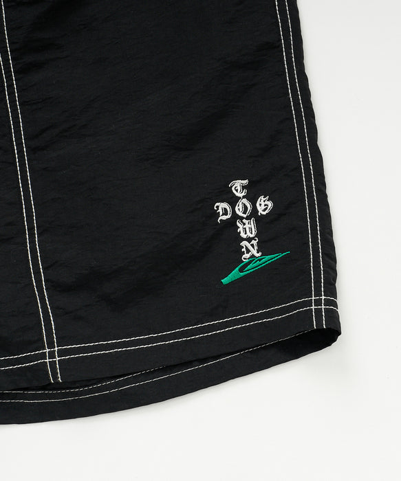 <QUIKSILVER X DOGTOWN>メンズ DTQS NYLON SHORTS バギーショートパンツ 17インチ【2026年夏モデル】