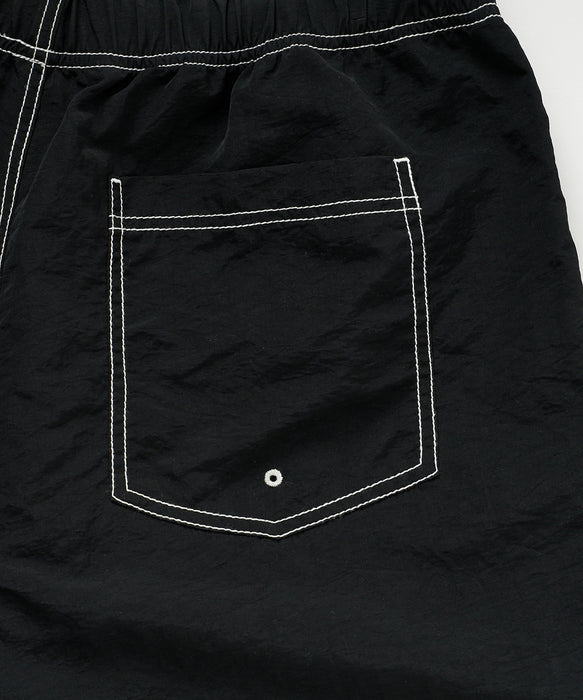 <QUIKSILVER X DOGTOWN>メンズ DTQS NYLON SHORTS バギーショートパンツ 17インチ【2026年夏モデル】