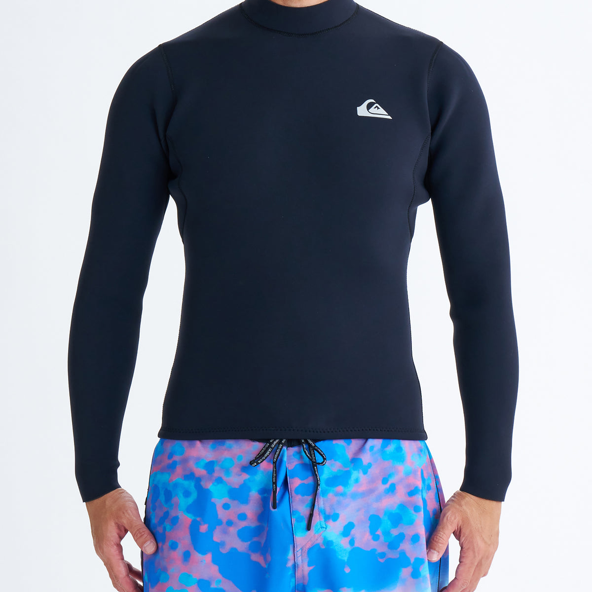 QUIKSILVER メンズ HIGHLINE 2.0 BZ LS TOPPER ウェットスーツ 国産