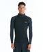 QUIKSILVER メンズ EVERYDAY SESSIONS 0. ロングタッパー 【2026年春夏モデル】 BLK / XL