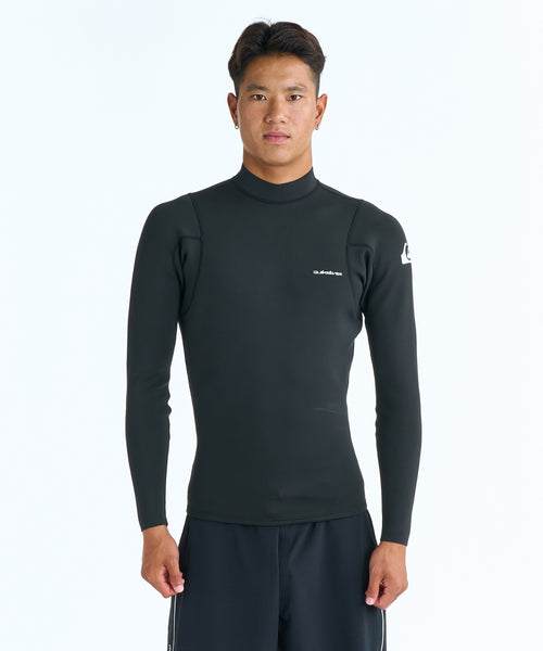Quiksilver AQUAAX ウェットスーツ 16B QUIKSILVER メンズ EVERYDAY SESSIONS 1.0 LS TOP FLOCK ウェット