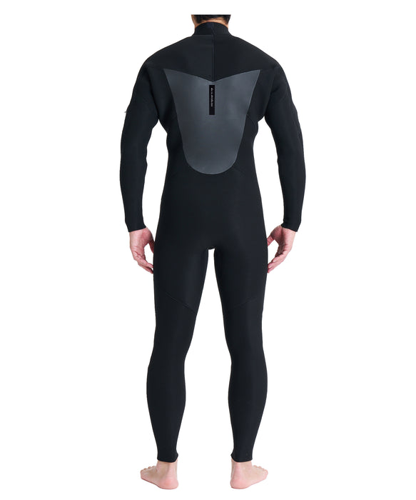 QUIKSILVER メンズ HIGHLINE 4/3 LCZ セミドライ 【2026年秋冬モデル】 BLK / L
