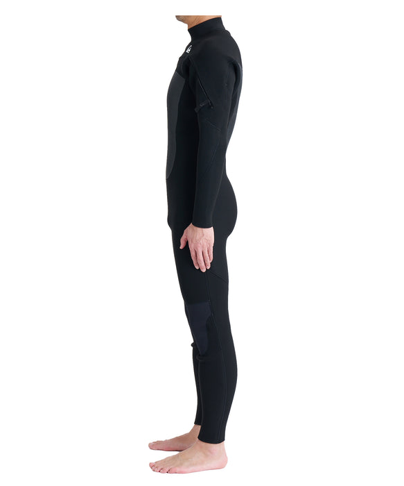 QUIKSILVER メンズ HIGHLINE 4/3 LCZ セミドライ 【2026年秋冬モデル】 BLK / L