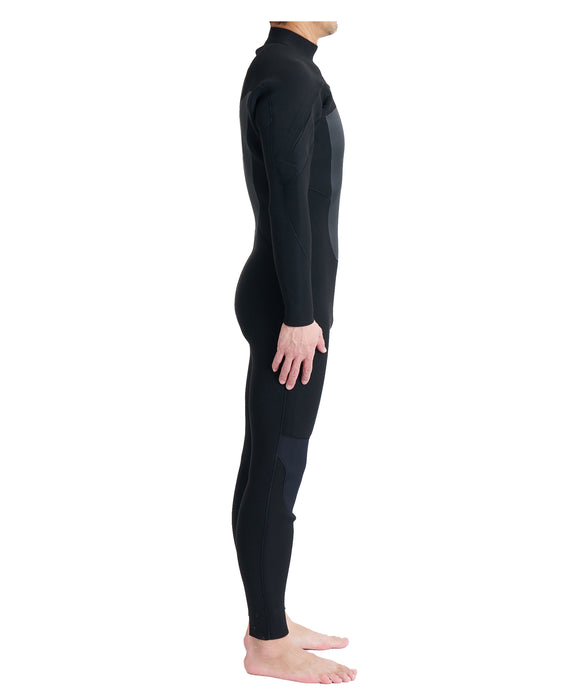 QUIKSILVER メンズ HIGHLINE 4/3 LCZ セミドライ 【2026年秋冬モデル】 BLK / L