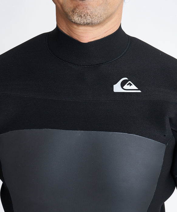 QUIKSILVER メンズ HIGHLINE 4/3 LCZ セミドライ 【2026年秋冬モデル】 BLK / L