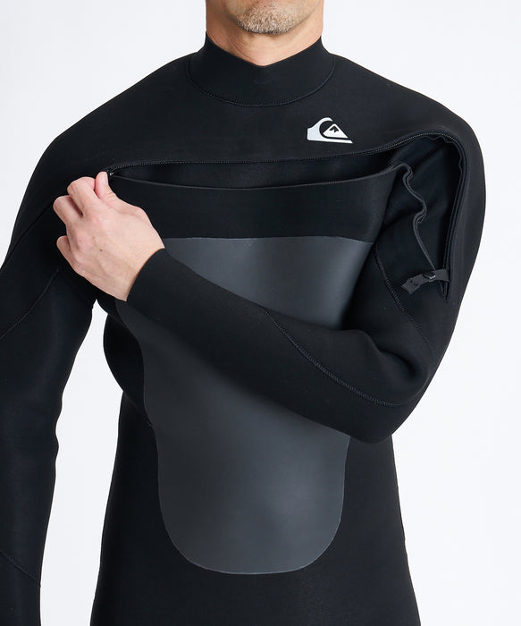 QUIKSILVER メンズ HIGHLINE 4/3 LCZ セミドライ 【2026年秋冬モデル】 BLK / L