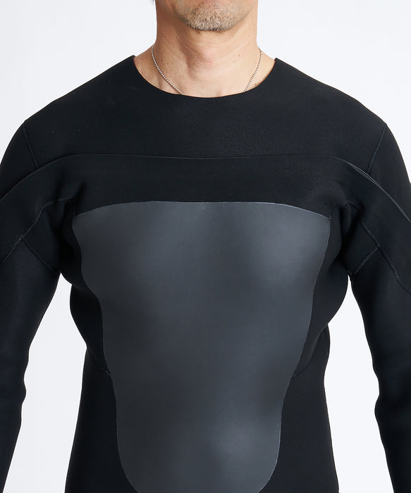 QUIKSILVER メンズ HIGHLINE 4/3 LCZ セミドライ 【2026年秋冬モデル】 BLK / L