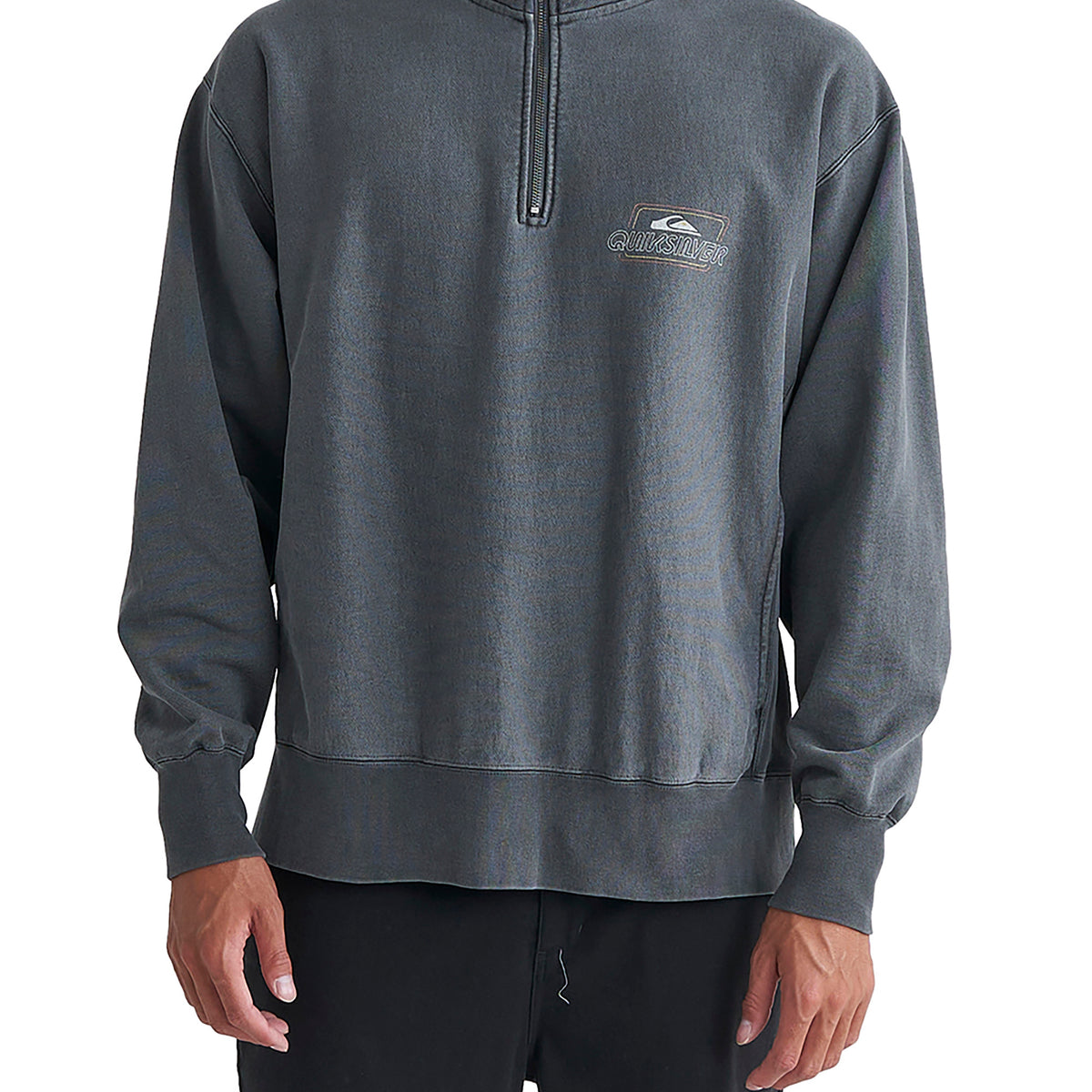 OUTLET】Quiksilver LINE BY HZ FLEECE ハーフジップ メンズ