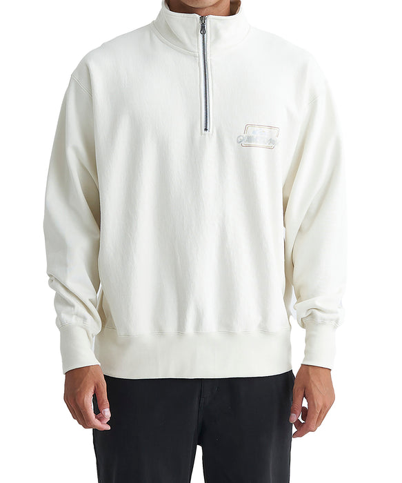 【OUTLET】QUIKSILVER メンズ LINE BY HZ FLEECE 長袖スウェット ルーズフィット