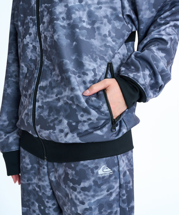 QUIKSILVER メンズ QS WARM UP ZIP 26SP スウェットジャケット 【2026年春夏モデル】 BLK2 / XL