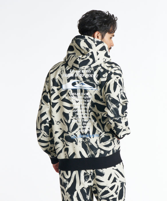 QUIKSILVER メンズ WR BONDING ZIP PK パーカー 【2026年秋冬モデル】 BLK2 / XL