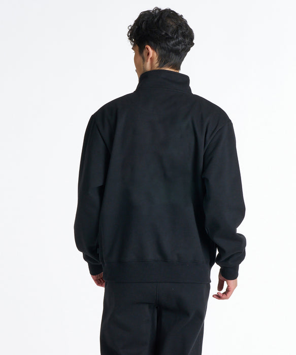 QUIKSILVER メンズ WR BONDING HALF ZIP スウェットジャケット 【2026年秋冬モデル】 BLK1 / XL