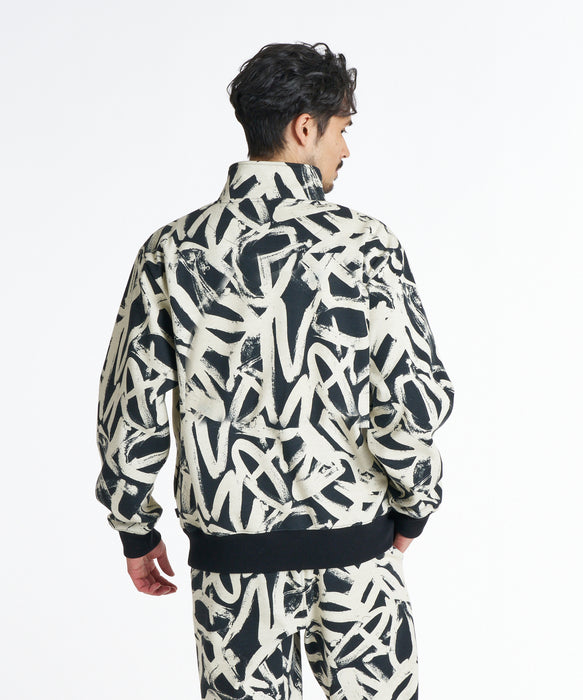 QUIKSILVER メンズ WR BONDING HALF ZIP スウェットジャケット 【2026年秋冬モデル】 BLK2 / XL