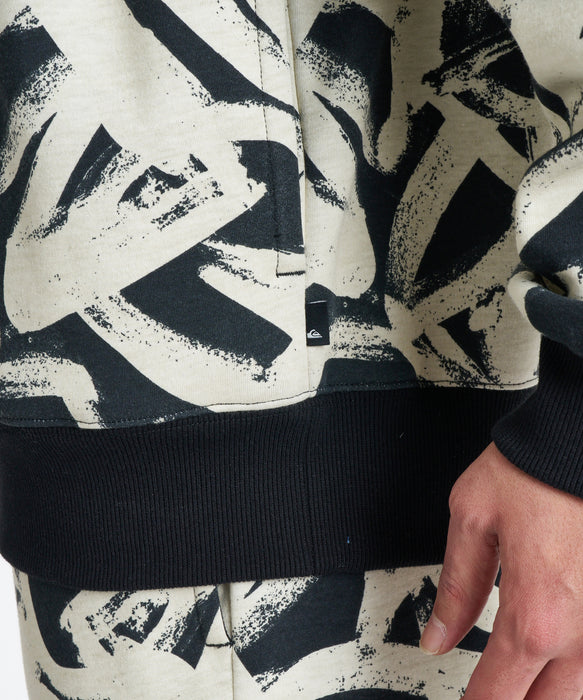 QUIKSILVER メンズ WR BONDING HALF ZIP スウェットジャケット 【2026年秋冬モデル】 BLK2 / XL
