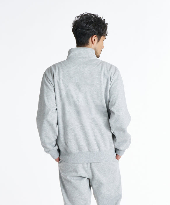 QUIKSILVER メンズ WR BONDING HALF ZIP スウェットジャケット 【2026年秋冬モデル】 HTR / XL