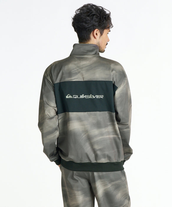 QUIKSILVER メンズ WR 4WAY STRETCH ZIP スウェットジャケット 【2026年秋冬モデル】 KHA / XL