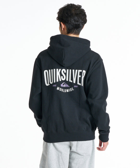 QUIKSILVER メンズ GARAGE SWEAT ZIP PK パーカー 【2026年秋冬モデル】 BLK / XL
