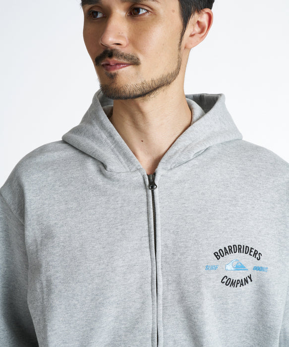 QUIKSILVER メンズ GARAGE SWEAT ZIP PK パーカー 【2026年秋冬モデル】 HTR / XL