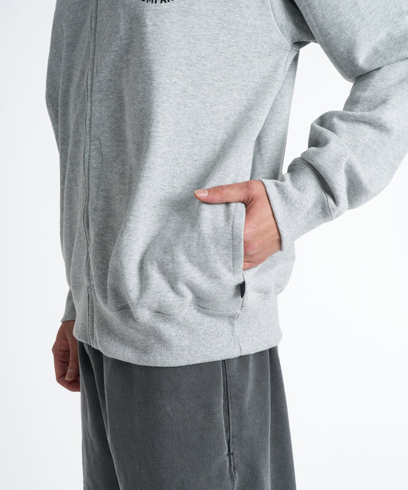 QUIKSILVER メンズ GARAGE SWEAT ZIP PK パーカー 【2026年秋冬モデル】 HTR / XL